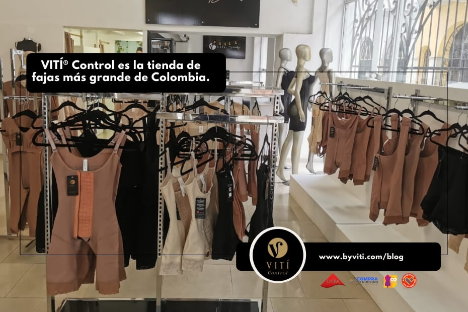 VITÍ® Control es la tienda de fajas más grande de Colombia.