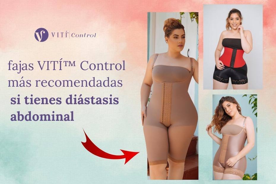 Diástasis abdominal y las fajas VITÍ™ CONTROL - Viti Control