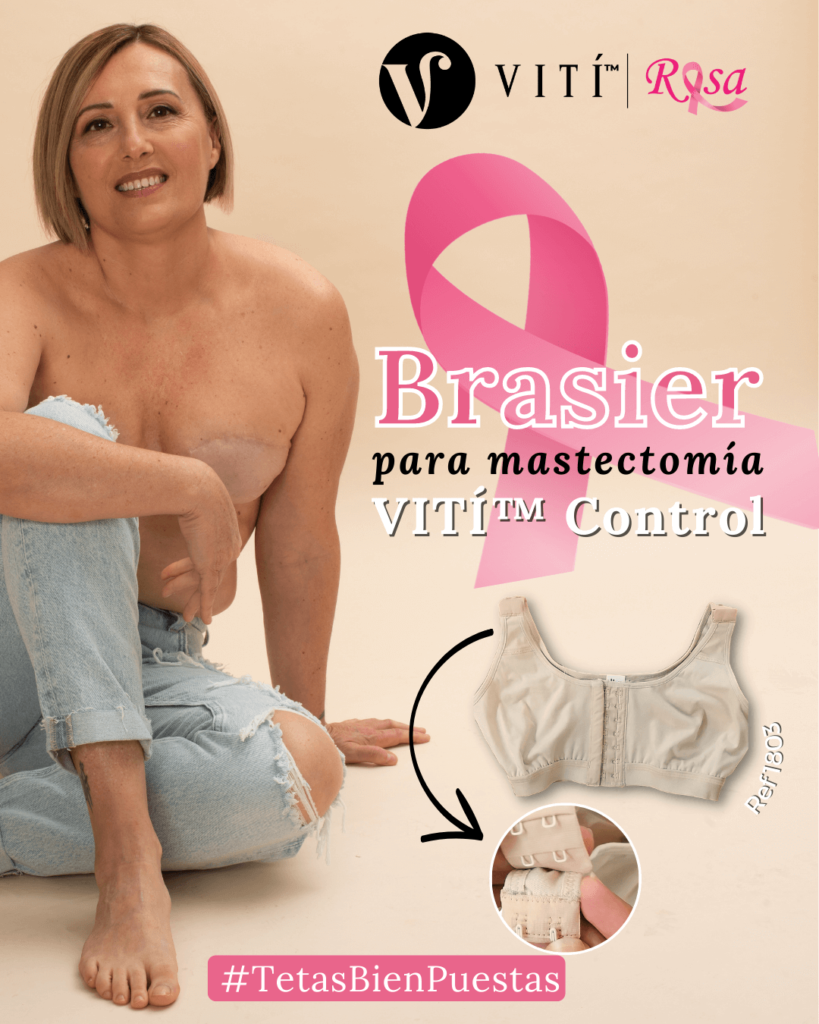 Brasier para Mastectomía VITÍ™ CONTROL