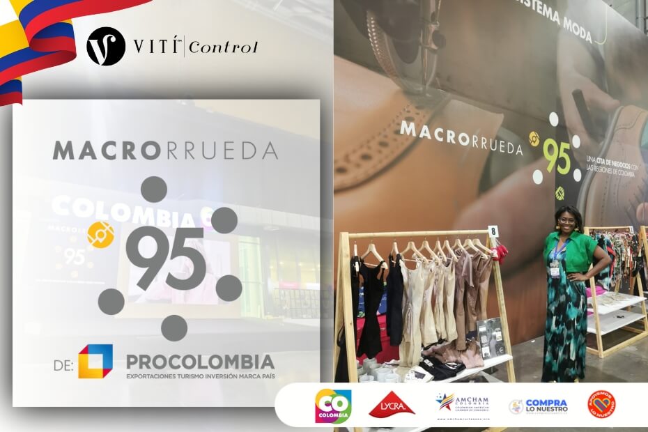 En este momento estás viendo Las mejores fajas colombianas  exportador y expositor en la MACRORRUEDA 95 de Procolombia.