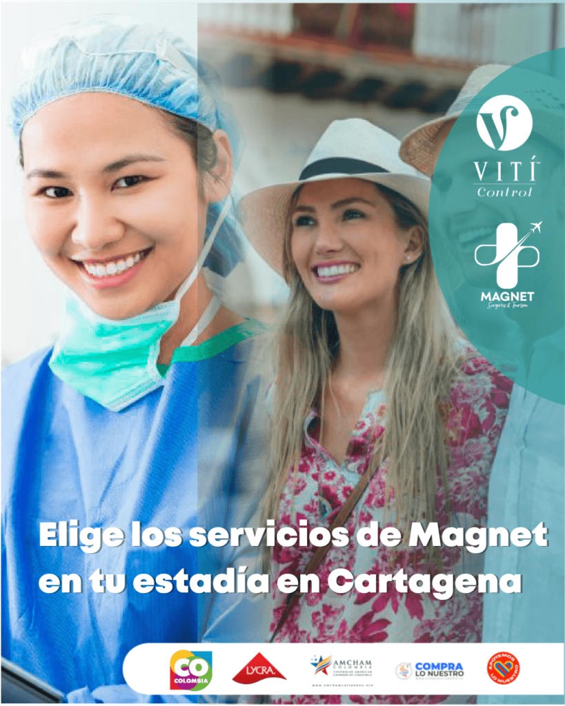Elige los servicios de Magnet en tu estadía en Cartagena 