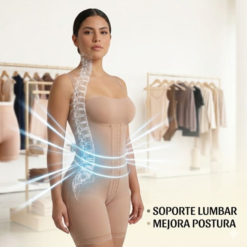 Elegir talla de faja correcta faja mejora la postura