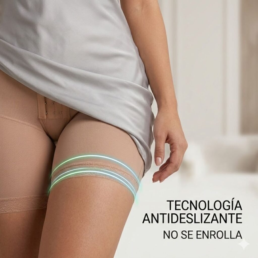 Elegir talla de faja correcta tecnologia antideslizante