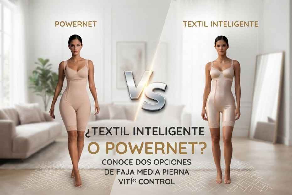 Faja media pierna Textil Inteligente y Powernet VITÍ CONTROL
