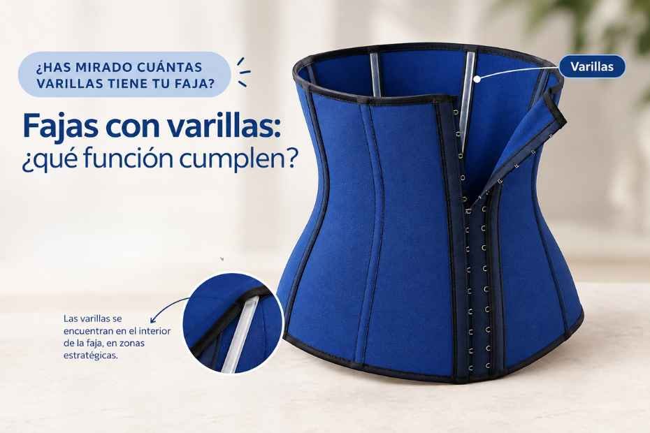 fajas con varillas que funcion cumplen